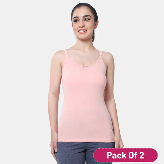 Envie Regular Fit Round Neck Short Length Basic Camisole