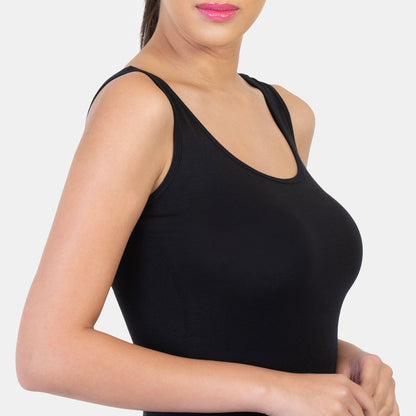Envie Regular Fit U-Neck Short Length Tank Top