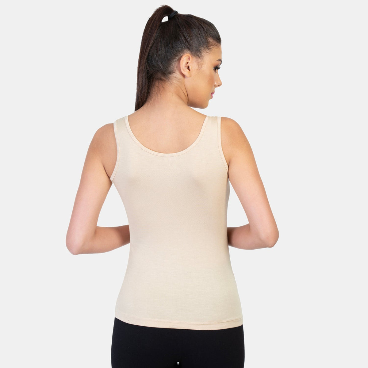 Envie Regular Fit U-Neck Short Length Tank Top