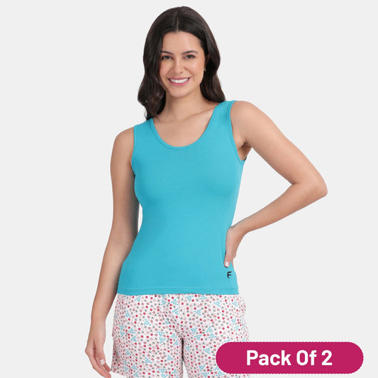 Envie Relaxed Fit Scoop Neck Short Length Camisole