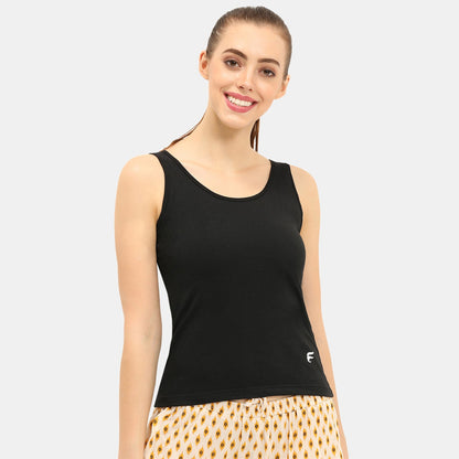 Envie Regular Fit U-Neck Short Length Tank Top