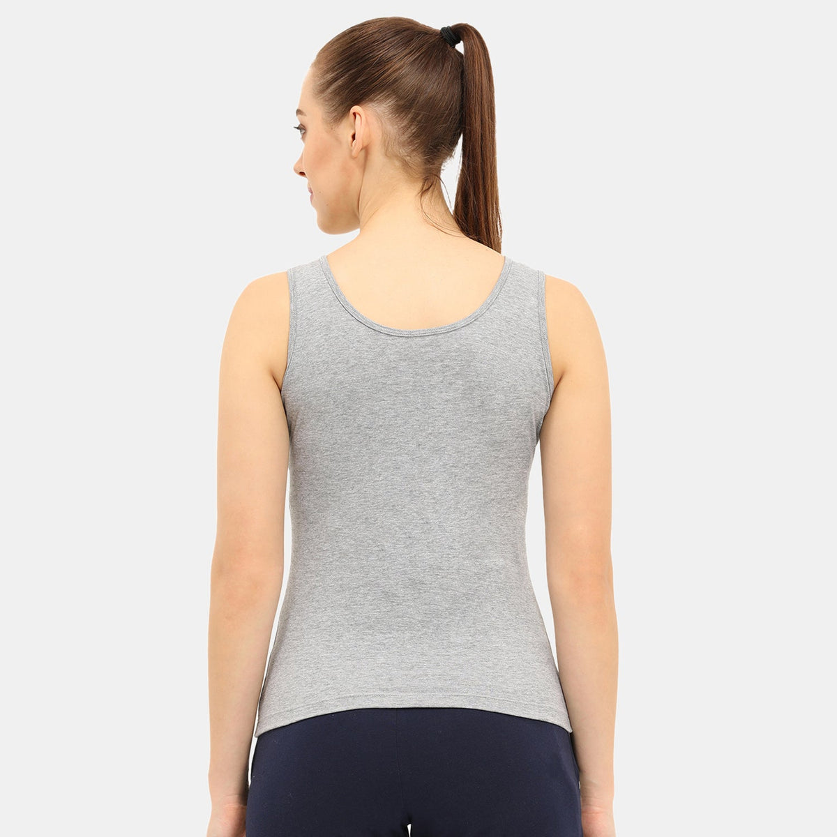 Envie Regular Fit U-Neck Short Length Tank Top