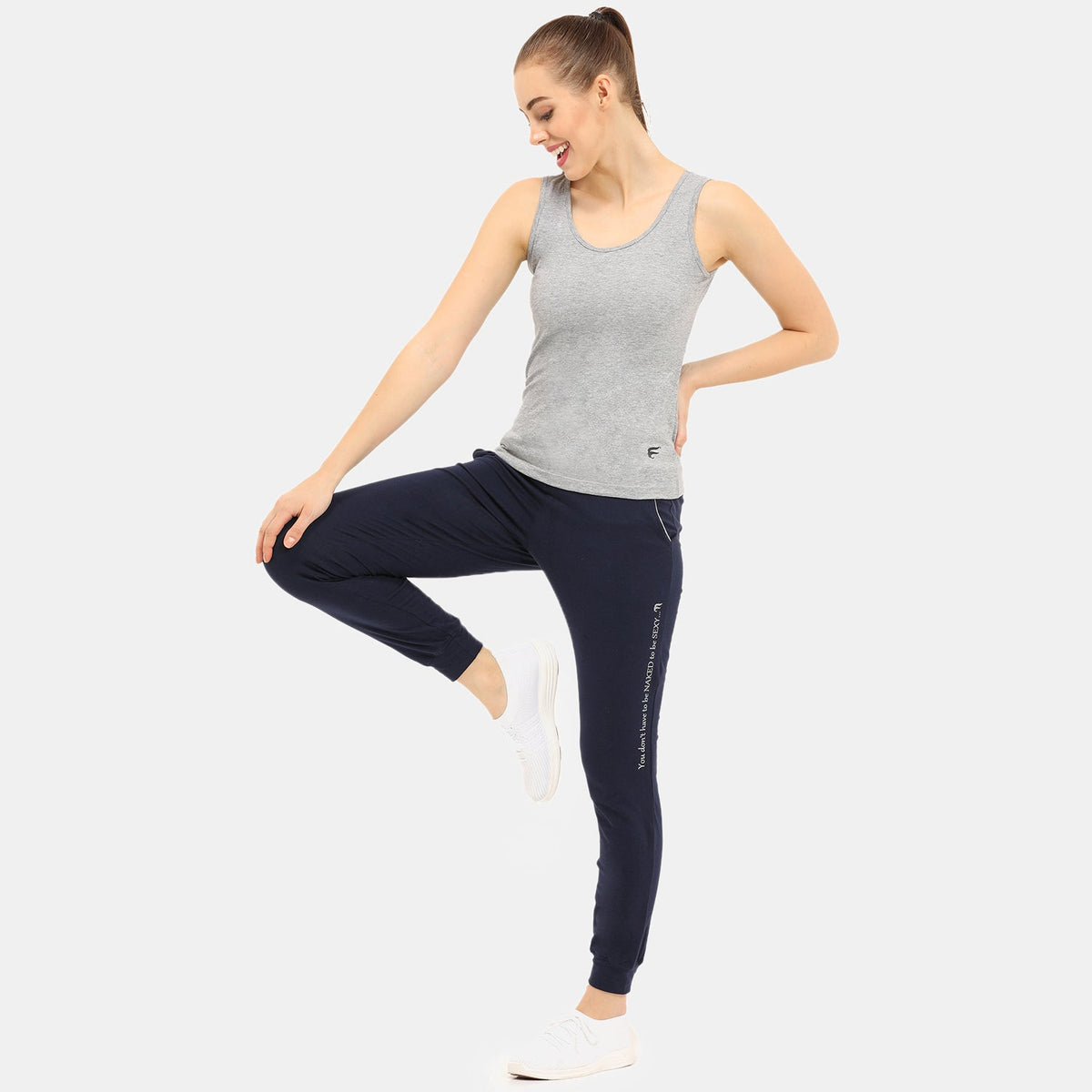Envie Regular Fit U-Neck Short Length Tank Top