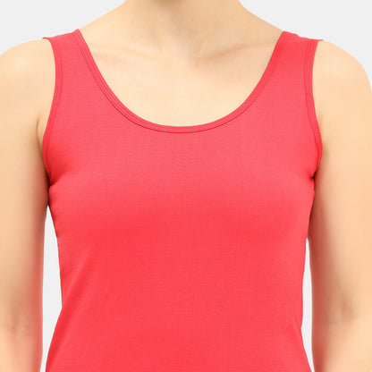 Envie Regular Fit U-Neck Short Length Tank Top