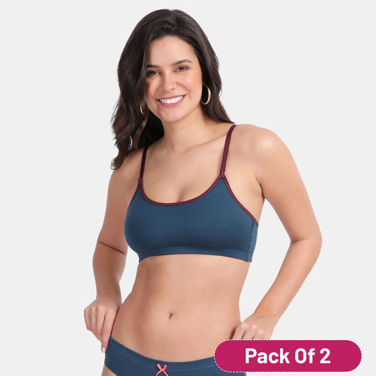 Envie Girls Non-Padded Non-Wired Full Coverage Beginners Bra