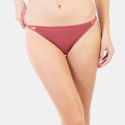 Envie Low Rise Half Coverage String Bikini