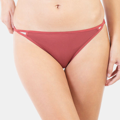 Envie Low Rise Half Coverage String Bikini