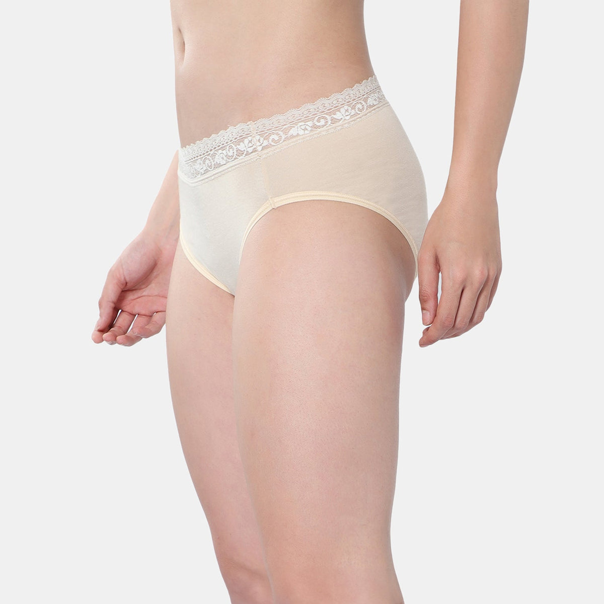 Envie Medium Rise 3/4th Coverage Lace Hipster (Pack of 2)