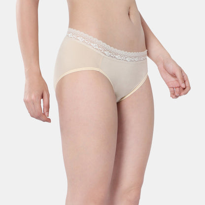 Envie Medium Rise 3/4th Coverage Lace Hipster (Pack of 2)