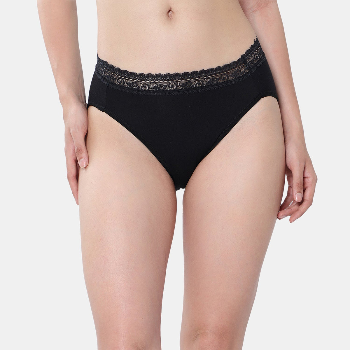 Envie Medium Rise 3/4th Coverage Lace Hipster (Pack of 2)