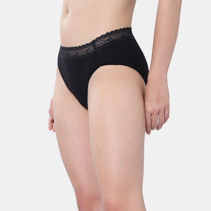 Envie Medium Rise 3/4th Coverage Lace Hipster (Pack of 2)