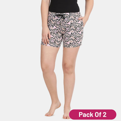 Envie Regular Fit Knitted Shorts - Assorted