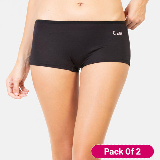 Envie Regular Fit Mid Rise Boyshorts