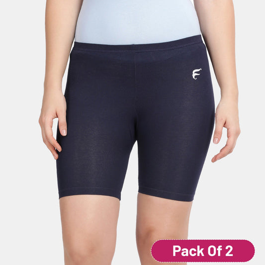 Envie Hugged Fit Thigh Length Cycling Shorts