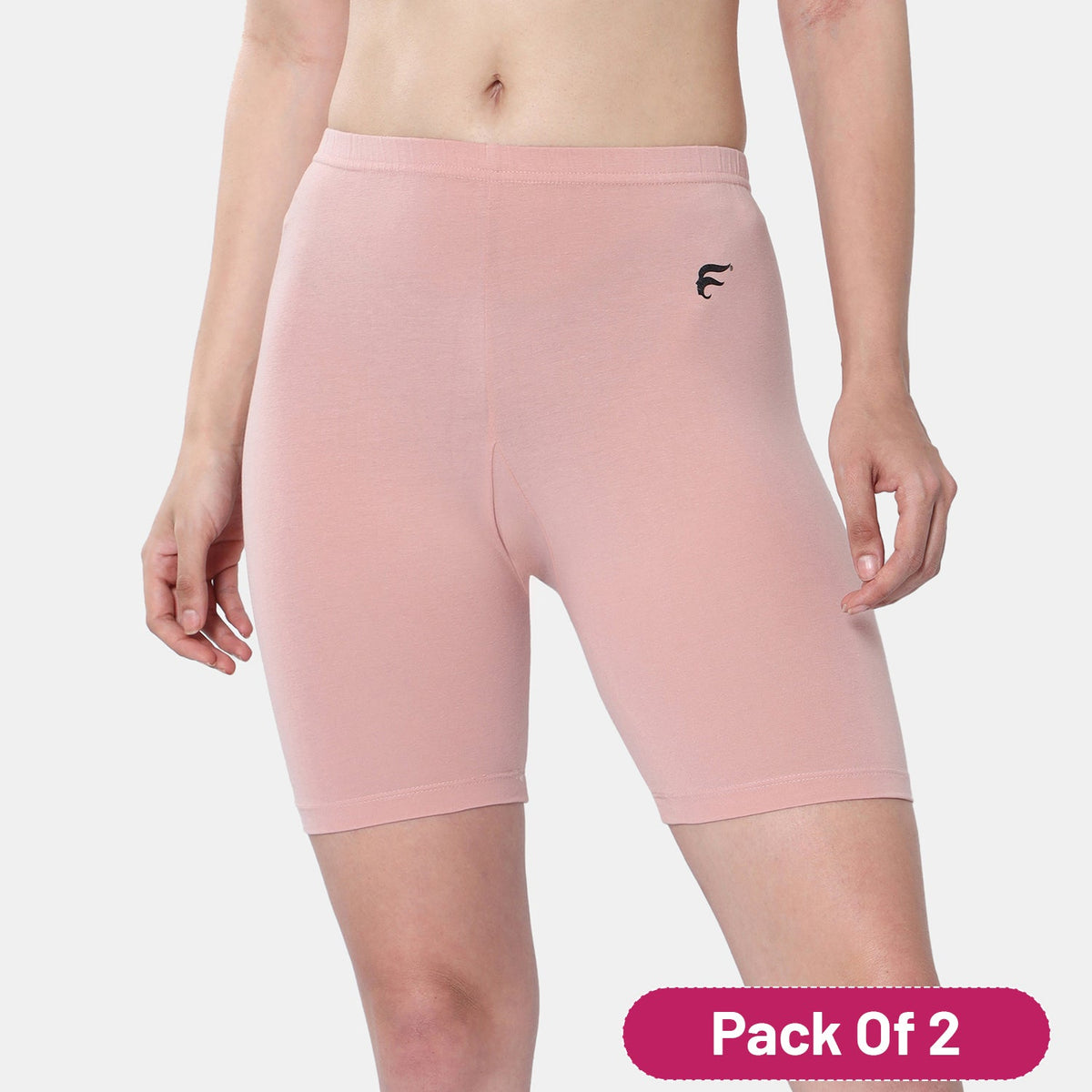 Envie Hugged Fit Thigh Length Cycling Shorts