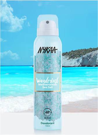 Nykaa Wanderlust Mediterranean Sea Salt Deodorant 150 MILLI_LITRE
