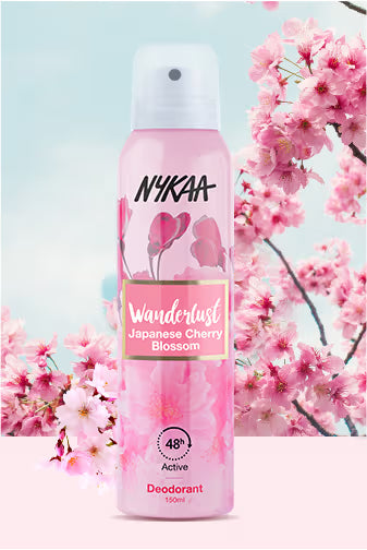 Nykaa Wanderlust Japanese Cherry Blossom Deodorant 150 MILLI_LITRE