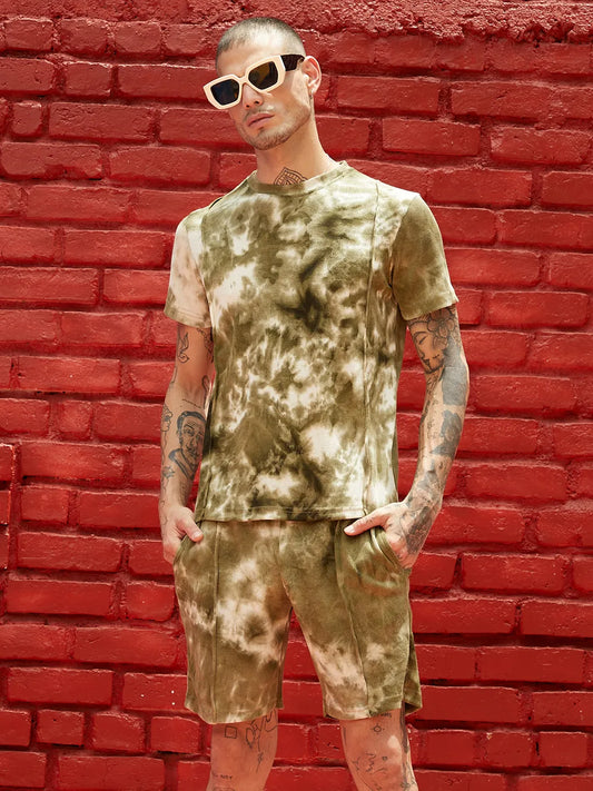 Tie-Dye Waffle Co-Ord Set