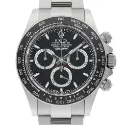 Rolex Cosmograph Daytona Steel Black Dial 126500LN