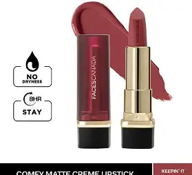 Faces Canada Comfy Silk Obsesion Lipstick - Plyful Pech 03 4 g