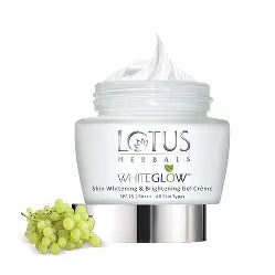 LOTUS HERBALS WHITEGLOW SPF 25 PA+++ Skin Whitening & Brightening Gel Crème 60 g