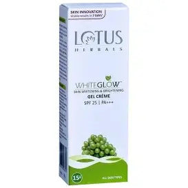 Lotus Herbals SPF 25 PA+++ Skin Whitening & Brightening Glow Gel Creme 35 g