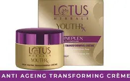 Lotus Herbals Youthrx Gineplex SPF 25 PA+++ Anti Ageing Transforming Creme 30 g