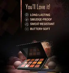 Faces Canada Starry Eyes Eye Shadow Palette Long Lasting & Highly Pigmented 16 g