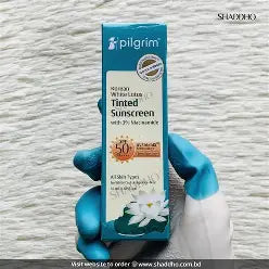 pilgrim Korian White Lotus Tinted SPF 50 PA++++ Sunscreen 50 ml