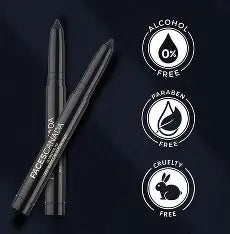 Faces Canada Ul time Pro Hd Deep Black One Stroke Kajal Black 1.4 g