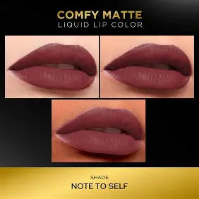 Faces Canada Comfy Matte Liquid Lipstick - Note To Self 3.8 ml