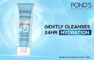 PONDS HYDRA MIRACLE GENTLE GEL FACE WASH 100G