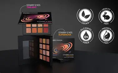 Faces Canada Starry Eyes Eye Shadow Palette Long Lasting & Highly Pigmented 16 g