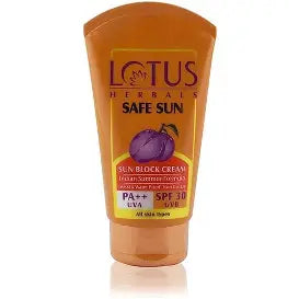 Lotus Herbals Safe Sun Sunblock SPF 30 PA ++ Cream 100 g
