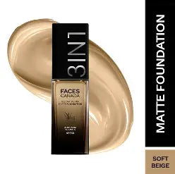FACES CANADA 3in1 All Day Hydra Matte Foundation - 051 Warm Tan
