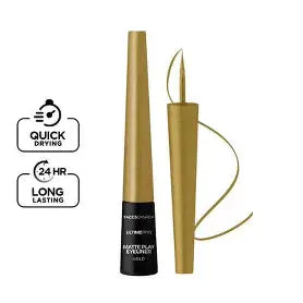Faces Canada Ultime Pro Matte Play Eyeliner , Shimmer Finish , Waterproof, Smudgeproof 2.5 ml