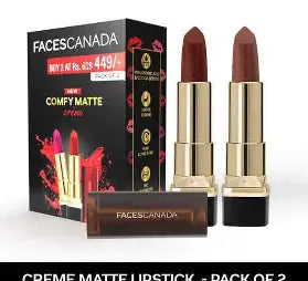 Faces Canada Comfy Silk Obsesion Lipstick - Plyful Pech 03 4 g