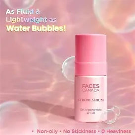 Faces Canada Strobe Serum 10% Niacinamide SPF 30