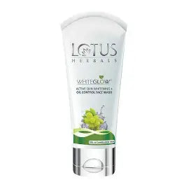 Lotus Herbals White Glow Active Skin Whitening + Oil Control Face Wash 100 g