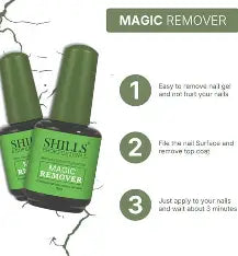 SHILLS PROFESSTIONAL MAGIC NAIL POLISH REMOVER - TRANSPARENT 15 MILLI_LITRE