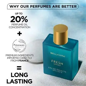 Bellavita Fresh Unisex Eau De Toilette 100 MILLI_LITRE