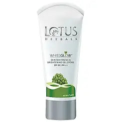 LOTUS HERBALS WHITEGLOW SKIN WHITENING & BRIGHTENING GEL CREAM SPF 25 PA+++ Moisturizer 15 g