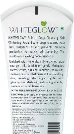 Lotus Herbals WhiteGlow 3 In 1 Deep Cleansing Skin Whitening Facial Foam 50 g