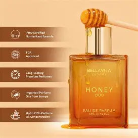 Bellavita Honey Oud Eau De Parfum 100 MILLI_LITRE