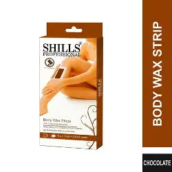 Shills Professional Body Wax Strips With Aloe Vera Extracts 22 PIECE