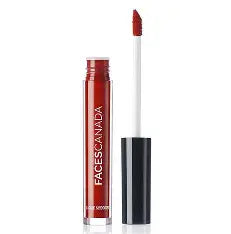 Faces Canada Liquid Sindoor | Rich Color Long Lasting Water-Proof Sponge Tip Applicator Red 2.5 ml