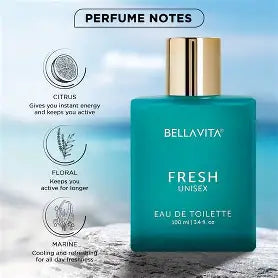 Bellavita Fresh Unisex Eau De Toilette 100 MILLI_LITRE
