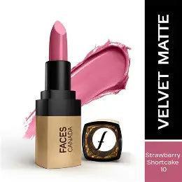 Facescanada Matte Velvet Touch Lipstick - Strawberry Shortcake 10 4.2 g