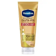 Vaseline Healthy Bright Gluta - Hya Spf 50 Pa+++ Serum-Burst-Sunscreen 70 g
