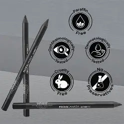 Faces Canada Longwear Eye pencil Solid Black 1.2 g